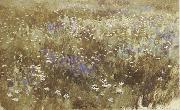 Levitan, Isaak Bluhende meadow oil painting picture wholesale